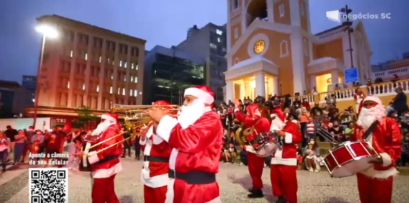 Prefeitura de Florianópolis revive o espírito de Natal